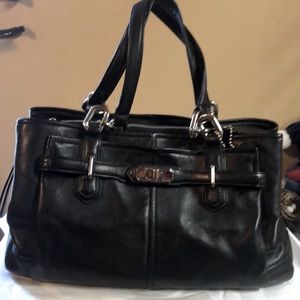 Excellent Coach handbag 141/2” L x 8” H  x approximately 6” W